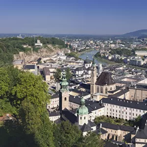 A panoramic view of Salzburg