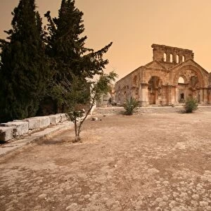 Sandstorm, Via Sacra, Church of St Simeon Stylites, Syria