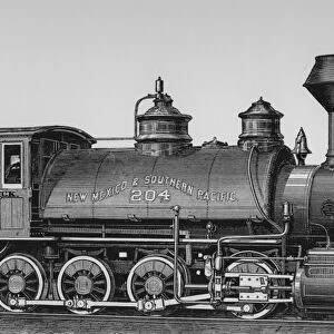 Santa Fe Railroad Engine