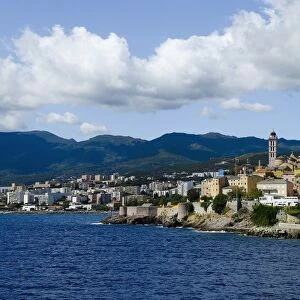 Townscape, Bastia, Corsica, France