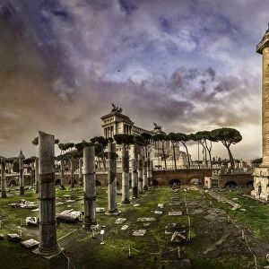 Trajans Column, Rome, Italy