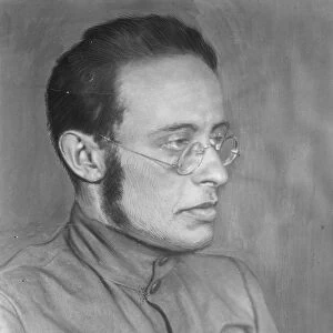 Karl Radek, latest portrait from Moscow. 4 December 1924
