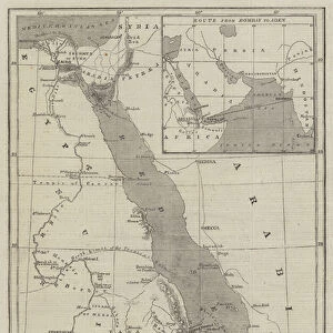 Abyssinia and the Shores of the Red Sea (engraving)