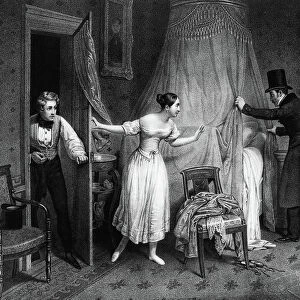 Adultery, c. 1850 (engraving)
