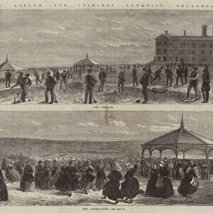 The Asylum for Criminal Lunatics, Broadmoor (engraving)
