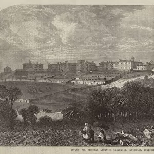 Asylum for Criminal Lunatics, Broadmoor, Sandhurst, Berkshire (engraving)