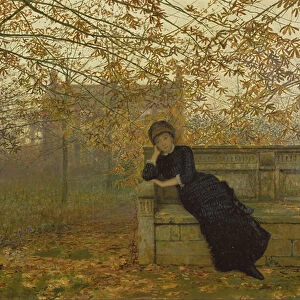 Autumn Regrets, 1882 (oil on canvas)