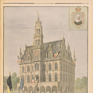 The Belgian Pavilion at the Universal Exhibition of 1900, Paris, illustration