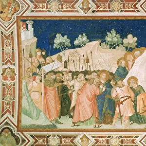 The betrayal and capture of Christ in the Garden of Gethsemane (fresco)