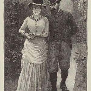 Blind Love, by Wilkie Collins (engraving)