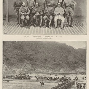 British Mission to Cabul (b / w photo)