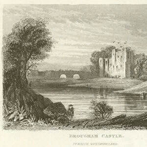 Brougham Castle, Penrith, Westmoreland (engraving)