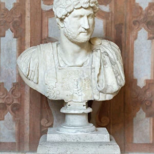 Bust of Hadrian (marble)
