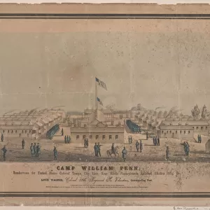 Camp William Penn, c. 1864 (chromolitho)