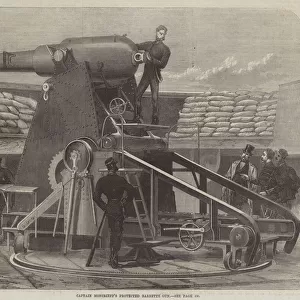 Captain Moncrieffs Protected Barbette Gun (engraving)