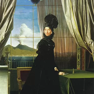 Caroline Murat, Queen of Naples, 1814 (oil on canvas)