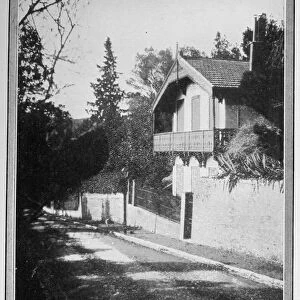 Chalet La Solitude, Hyeres, France, home of Robert Louis Stevenson from 1882-84