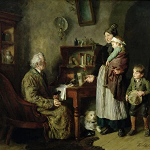 Charity (oil on panel)