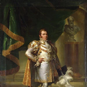 Charles-Ferdinand of France in the Costume of a French Prince, 1820 (oil on canvas)