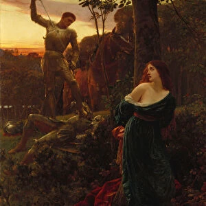 Chivalry, 1885 (oil on canvas)