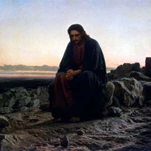 Christ in the Desert. or Christ in the Wilderness, 1872 (oil on canvas)