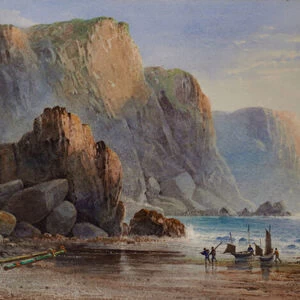 Coastal Scene, 1899 (Watercolour)