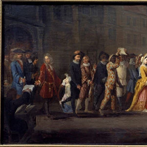Commedia dell Arte: "the dismissal of the comedians after the abolition