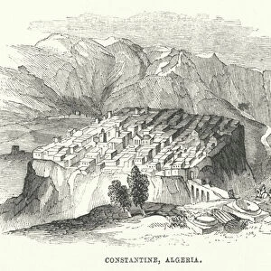 Constantine, Algeria (engraving)
