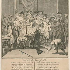 Covent Garden Gaming Table (engraving)