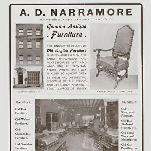 A D Narramore (b / w photo)