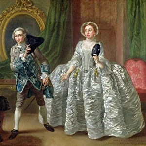 David Garrick and Mrs Pritchard in The Suspicious Husband by Benjamin Hoadley