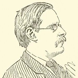 Edmund Gosse (engraving)
