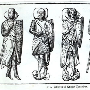 Effigies of Knights Templars (engraving)