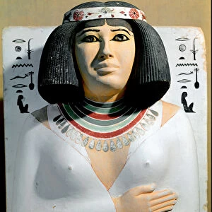 Egyptian Antiquiity: Nofret, wife of the high priest of Heliopolis