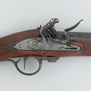 Ferguson flintlock breech-loading rifle, 1780 circa (metal)