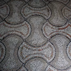 Detail of floor decoration (mosaic)