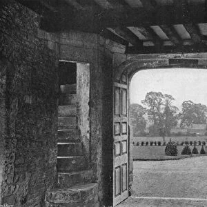 Gatehouse Entrance (b / w photo)