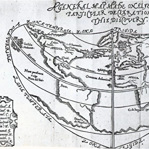 A General Map, from A Discourse of a Discovery for a New Passage to Cataia