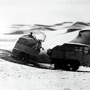 Gobi Desert, The Yellow Expedition, 1931-32 (b/w photo)