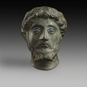 Head of Marcus Aurelius, 161-180 AD (bronze)