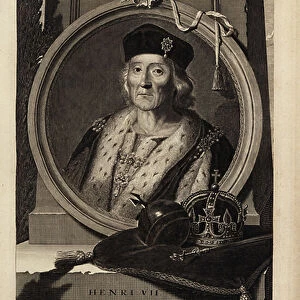 Henry VII (1457-1509) (engraving)