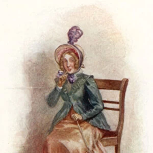 Illustration for Emma by Jane Austen (colour litho)
