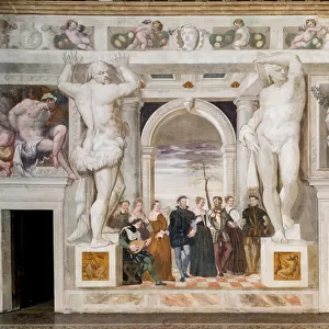 Invitation to the Dance, Main Hall, c. 1570 (fresco)