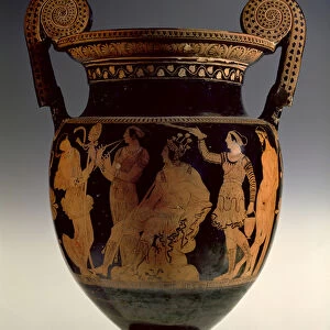 Karneia, or Harvest Festival, red-figure volute krater, late 5th century BC - early 4th
