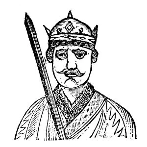 King William The Conqueror (woodcut)