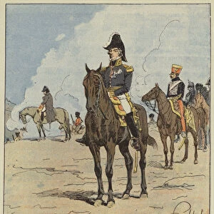 Le marechal Berthier (colour litho)