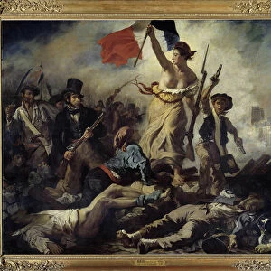 Liberty leading the People, July the 28th, 1830 (oil on canvas)