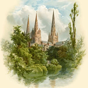 Lichfield Cathedral, South West