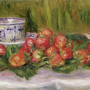 Still Life of Strawberries and a Tea-cup, c. 1905