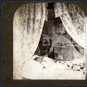 A lonely little heart, 1901 (stereograph)